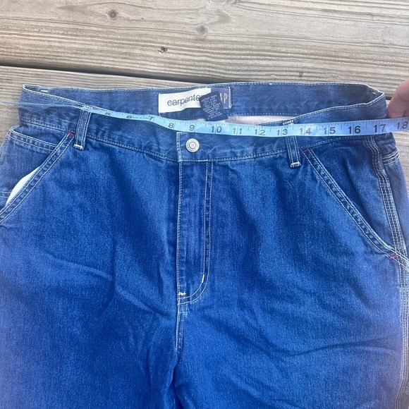 Gap women's lined carpenter Jeans size 14 - Picture 3 of 7